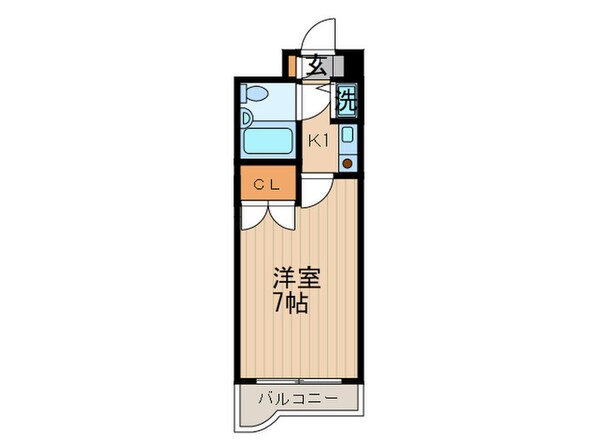 グロ－リア初穂東糀谷(108)の物件間取画像